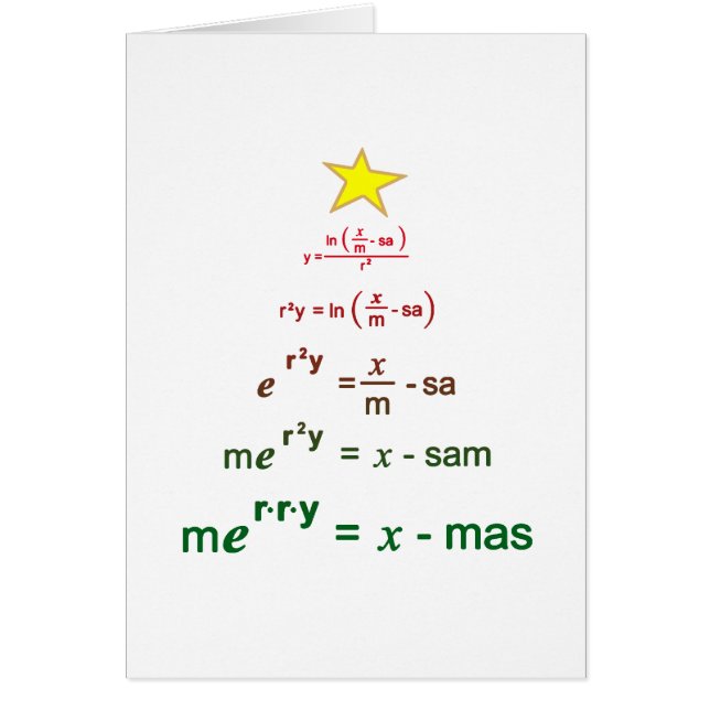 Christmas Math (Front)
