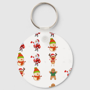 christmas math funny key ring