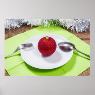 Christmas meal poster