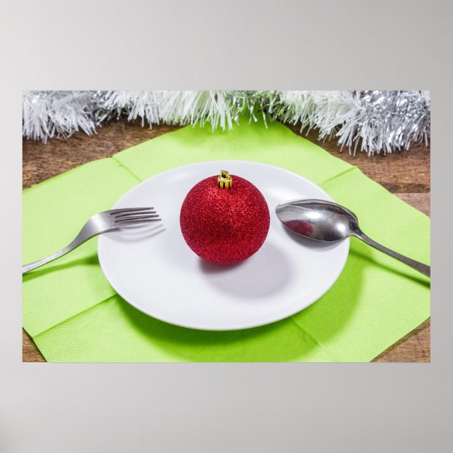 Christmas meal poster (Front)