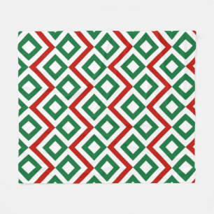 Christmas Meander Fleece Blanket