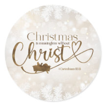 CHRISTMAS MEANINGLESS WITHOUT CHRIST