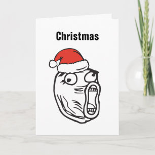 Christmas Memes Troll Le Me Troll Custom EDITABLE Holiday Card