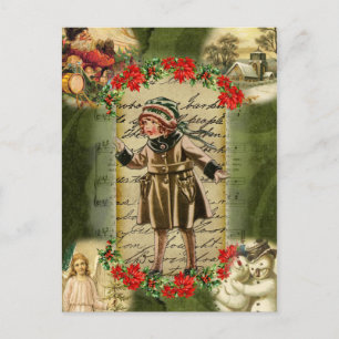 Christmas Memories Holiday Postcard