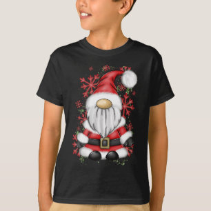 Christmas  Men Mr Claus Santa Gnome Christmas Paja T-Shirt