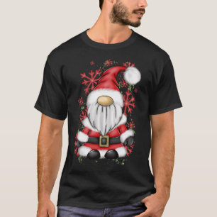 Christmas  Men Mr Claus Santa Gnome Christmas Paja T-Shirt