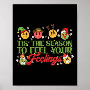 Christmas Mental Health Awareness Nurse Therapist  Poster