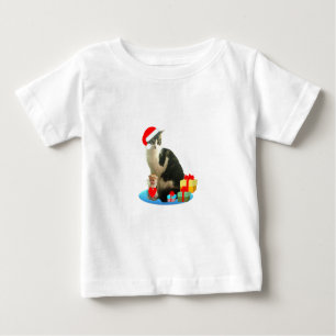 Christmas Merlin cat Baby T-Shirt