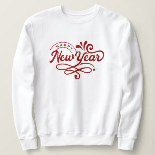 christmas,merry and bright,merry,modern,retro typo sweatshirt