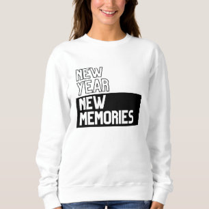 christmas,merry and bright,merry,modern,retro typo sweatshirt