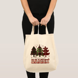 Christmas Merry and Bright Tote Bag