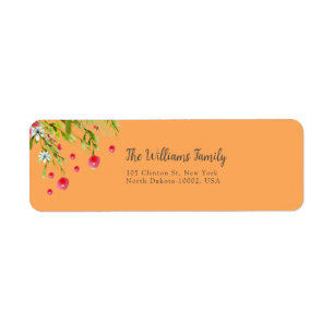 Christmas Merry Berry Green And Red Typographic