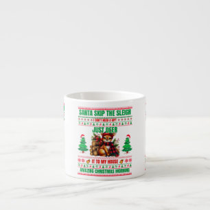 Christmas Merry Christmas For Gift Elephants Espresso Cup