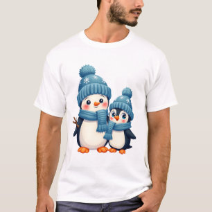 Christmas Merry Christmas For Gift Penguin Snowman T-Shirt