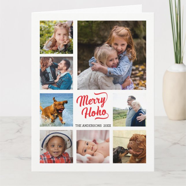 Christmas Merry Ho Ho Spectacular Photos Value Card (Front)