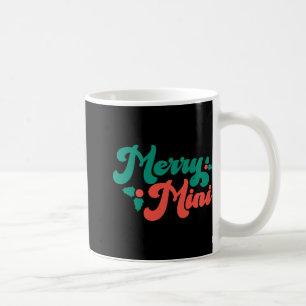 Christmas Merry Mini Cute Modern Tygraphy Script B Coffee Mug