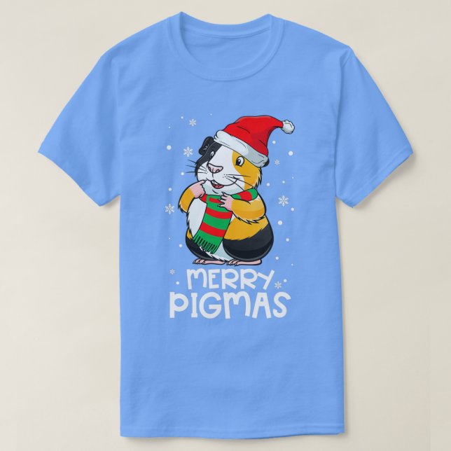 Christmas Merry Pigmas Funny Xmas Pajama Gifts For T-Shirt (Design Front)