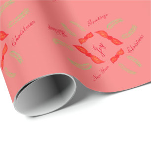 Christmas Message Gift Wrap