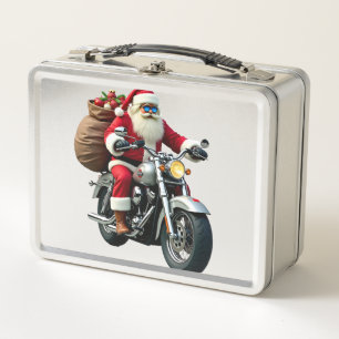 Christmas Metal Lunch Box