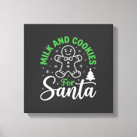 Christmas Milk and Cookies for Santa