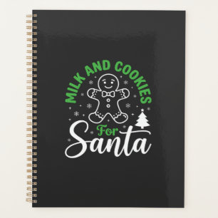Christmas Milk and Cookies for Santa Planner