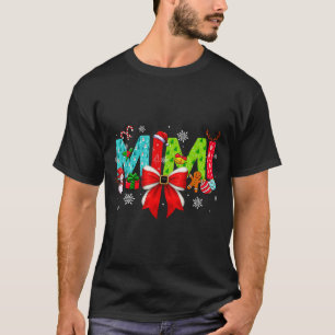 Christmas Mimi Coquette Bow Mimi Christmas  T-Shirt