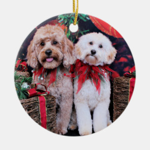 Christmas - Mini Doodles - Maggie Lena Ceramic Tree Decoration