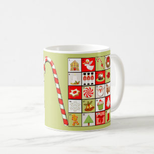 Christmas Miniature Advent Calendar Coffee Mug