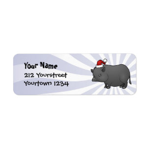 Christmas Miniature Pig