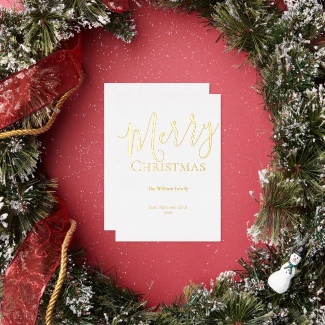 Christmas Minimalistic Elegant Gold (Insitu)