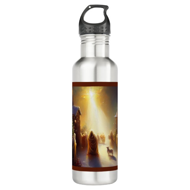 Christmas Miracle 1 710 Ml Water Bottle (Front)