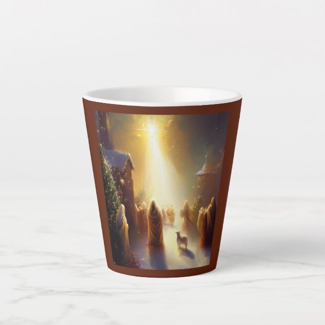Christmas Miracle 1 Latte Mug (Front)