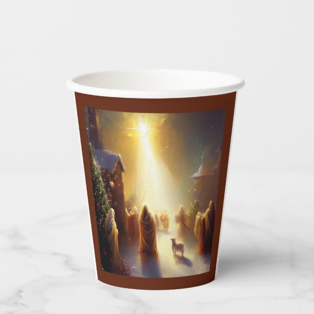 Christmas Miracle 1 Paper Cups (Front)
