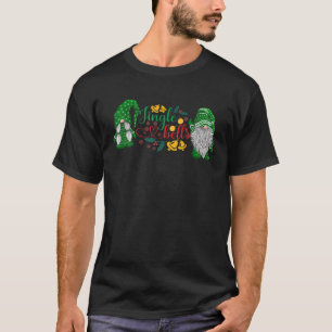 Christmas Mittens Gnome Cute Holiday Couple Merry T-Shirt