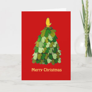 Christmas Mittens Holiday Card