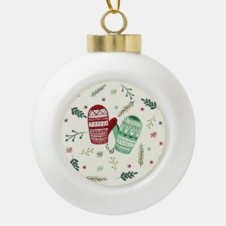 Christmas Mittens Ornament