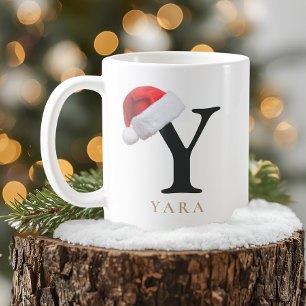 Christmas Monogram Mug
