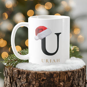 Christmas Monogram Mug
