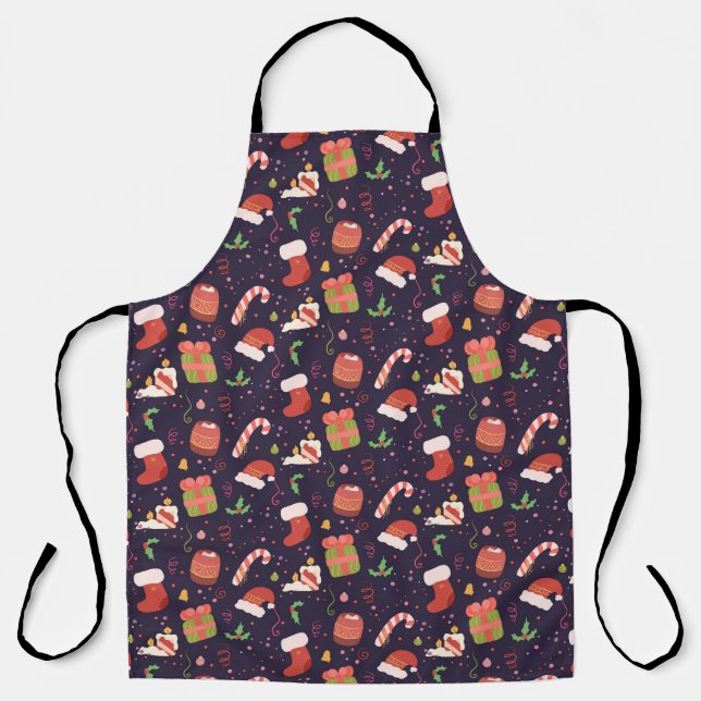 Christmas mood apron (Front)