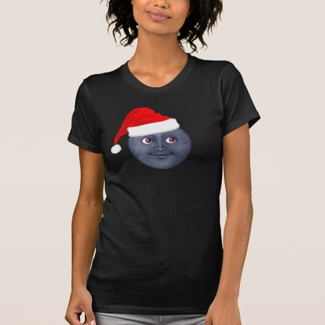 Christmas Moon Emoji T-shirts (Front)