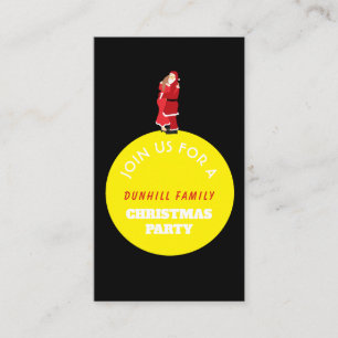 Christmas Moon, Festive Invitation
