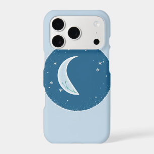 Christmas Moon Phase Phone Case - Icy & Silver