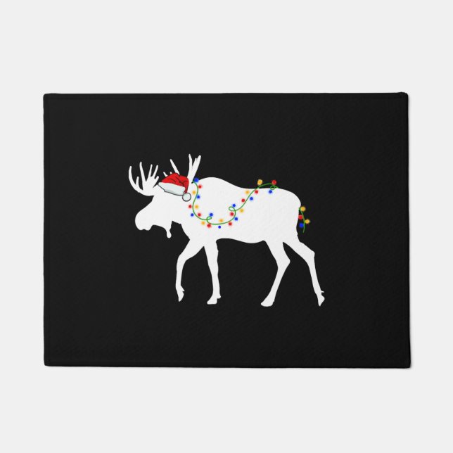 Christmas Moose Doormat (Front)
