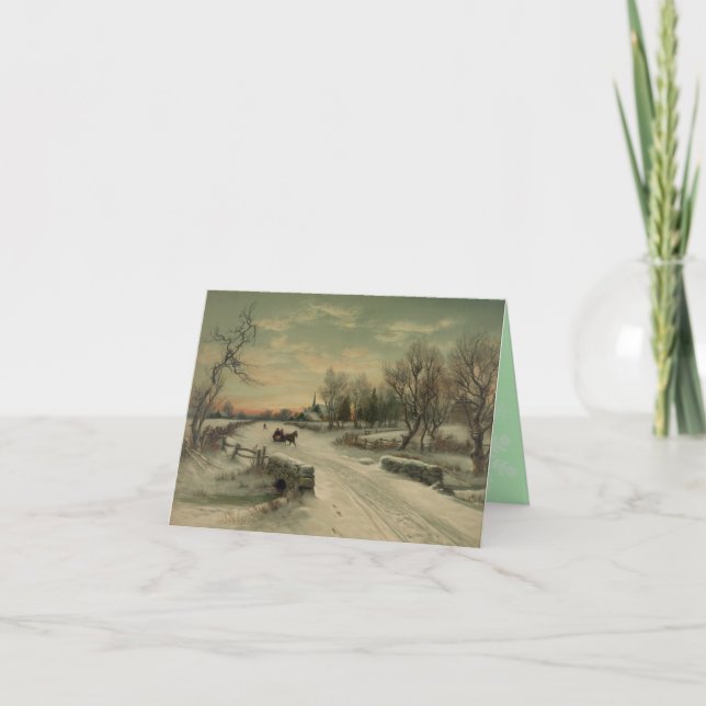 Christmas Morn - Note Card #2 (Front)