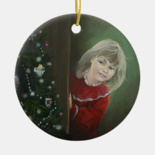 Christmas Morning Ceramic Tree Decoration
