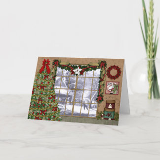 Christmas Morning Greeting Card