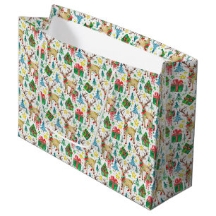 Christmas Morning Large Gift Bag