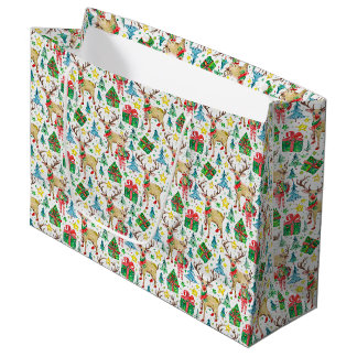 Christmas Morning Large Gift Bag