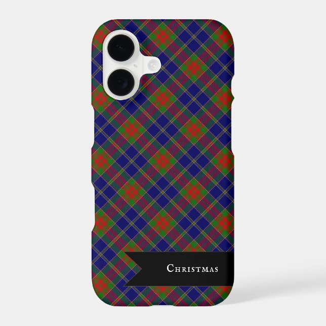 Christmas Morning Scottish Tartan Pattern (Back)