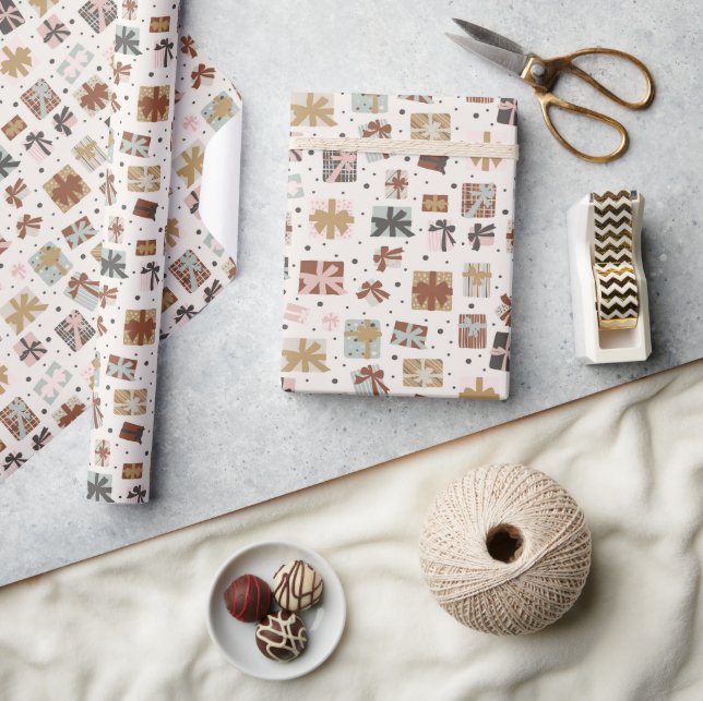 Christmas morning wrapping paper (Crafts)